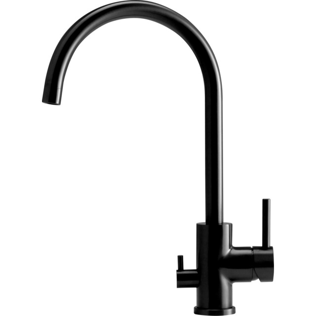 KÖKSBLANDARE STEEL CURVE D SHADOW ROSTFRITT STÅL | Beijerbygg Byggmaterial